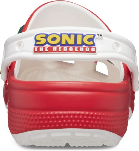 Vista 2 de Crocs Zuecos clásicos unisex de Sonic the Hedgehog para niños y niños pequeños