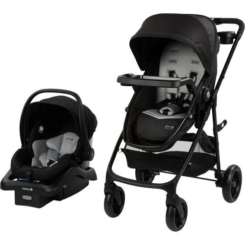 Vista 2 de Safety 1st Grow and Go Flex 8 en 1 Sistema de viaje, Foundry y base ajustable para asiento de coche infantil 35 LT a bordo