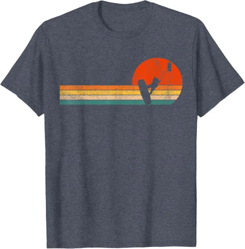 Vista 26 de Camiseta retro de kitesurf de kitesurf de kiteboarder vintage, Negro, S