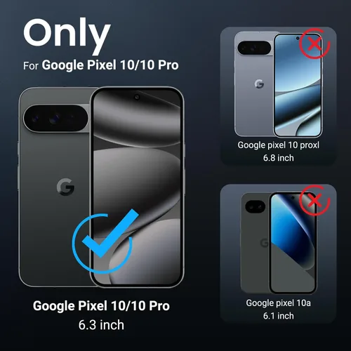 Vista 8 de jaroco Funda magnética para Google Pixel 10 y Pixel 10 Pro, compatible con MagSafe, protección contra caídas de grado militar, protección