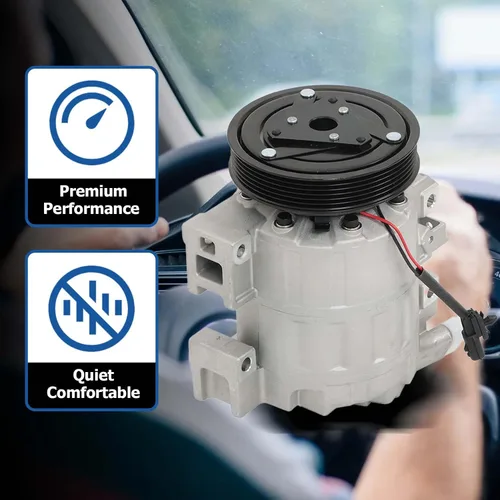Vista 6 de WFLNHB Compresor de aire acondicionado con embrague de reemplazo para Nissan Altima Sentra 2.5L 2007-2012 CO 10886C 92600JA00A