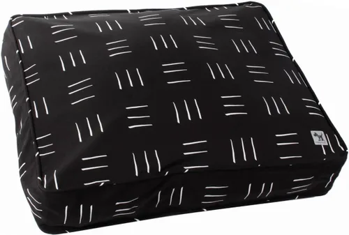 Vista 44 de Molly Mutt Pequeña Funda para Cama de Perro, Amarillo por la Mañana, Verde Oliva y Azul Claro