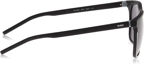 Vista 3 de Hugo Gafas de sol Boss (HG-1086-S 003IR) Negro mate - Lentes grises, Color negro en mate