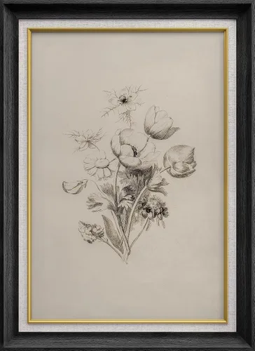 Vista 37 de SIGNWIN Arte de marco de alta calidad, elegante, vintage, ilustraciones de dibujo de árbol, arte fino, arte tradicional icónico para sala de estar