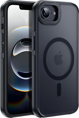 Vista 32 de Funda magnética para iPhone Air con protector de lente de cámara, protección grado militar de 10 pies, compatible con funda MagSafe Slim para iPhone