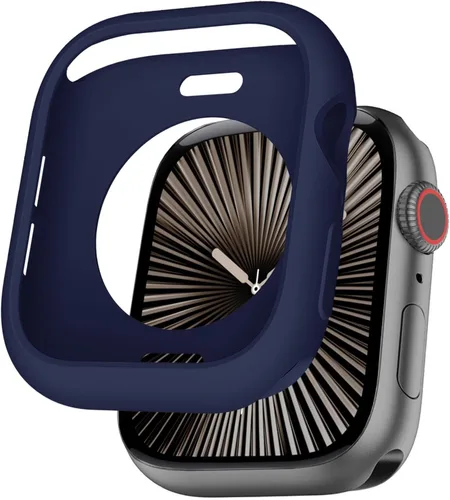 Vista 11 de BOTOMALL - Funda protectora para reloj 38mm 42mm 40mm 44mm (1.5 pulgadas, 1.65 pulgadas, 1.5 pulgadas, 1.73 pulgadas), poliuretano termoplástico