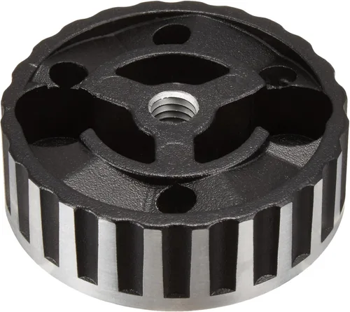 Vista 2 de Manfrotto La placa convertidora 120 convierte tornillos de cabeza de trípode de 3/8 pulgadas a 1/4 pulgadas - Sustituye a 3054, color negro