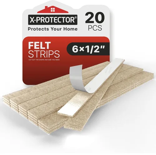 Vista 18 de X-PROTECTOR Almohadillas de Fieltro para Muebles - 32 PCS de 1 1/2" Protectores de Piso para Patas de Sillas y Muebles - ¡Protege Tus Pisos