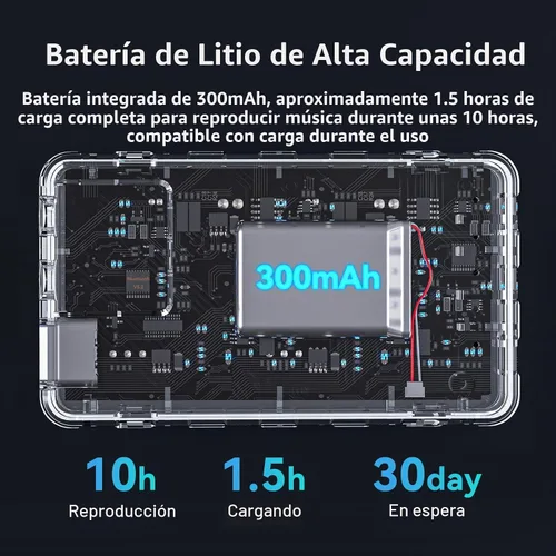 Vista 9 de Receptor transmisor Bluetooth aptX adaptativo/baja latencia/HD Bluetooth adaptador 5.2 compatible con 2 teléfonos AirPods, receptor de audio