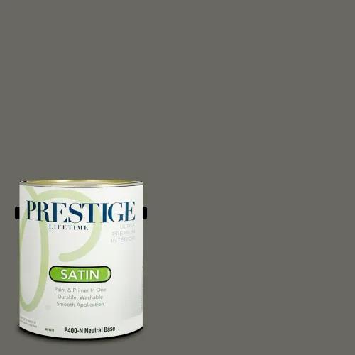 Vista 54 de Prestige Paints - Pintura exterior e imprimación en uno, 1 galón, plano, compatibilidad comparable con el color menta «Whipped Mint» de Behr