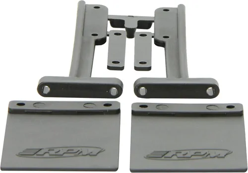 Vista 3 de RPM 81012 Barro Flaps Bumper Slash Negro