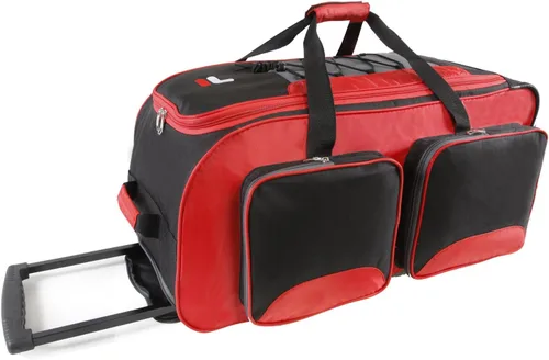 Vista 12 de Fila Bolsa de lona ligera con ruedas de 26 pulgadas, Rojo -, Bolsa de lona ligera con ruedas de 26