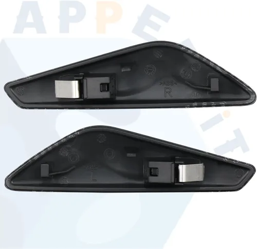 Vista 4 de Guardabarros delantero de fibra de carbono para el lado izquierdo del conductor y el lado derecho del pasajero, compatible con BMW X3 F25 X4 F26