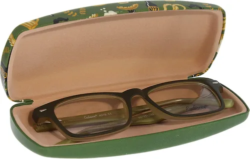 Vista 52 de Ron's Optical Clamshell - Funda rígida para lentes de lectores de marcos pequeños a medianos para mujeres y hombres