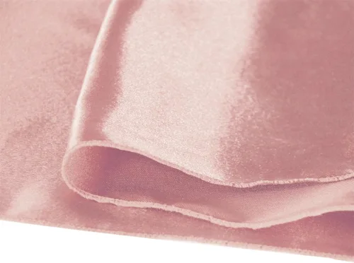 Vista 2 de WELMATCH Lazos de satén rosa rubor para silla, 50 unidades, lazos para sillas de decoración de banquetes de boda, fiesta, evento (rosa rubor, 50)