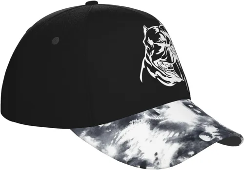 Vista 6 de American Bully Dog Hat Adjustable Baseball Cap for Men Women Dad Hat