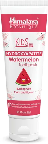Vista 7 de Himalaya Botanique Pasta dental de hidroxiapatita para niños, sabor a fresa - Nano hidroxiapatita para apoyar la remineralización y restaurar
