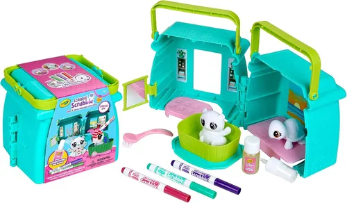 Vista 12 de Crayola Scribble Scrubbie Cloud Playset, juguete para niños, para regalo, edades: 3, 4, 5, 6