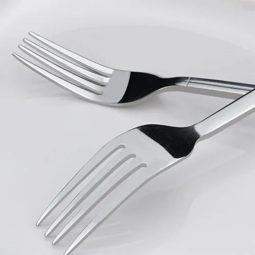 Vista 3 de Tenedores de cena de acero inoxidable de 12 piezas, 7.97 pulgadas