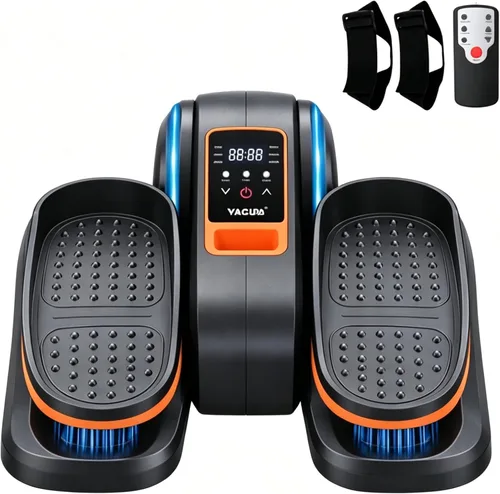 Vista 8 de Yagud Under Desk Elliptical Machine, Elliptical Leg Exerciser as Seen on TV Negro