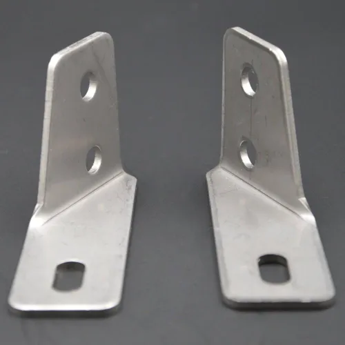 Vista 6 de Compatible con soporte de riel de alforja para guardabarros roto, lado derecho/izquierdo, de acero inoxidable, compatible con Harley-Davidson