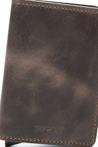 Vista 5 de Secrid Cartera delgada para hombre, de cuero auténtico, con RFID, máx. 12 tarjetas