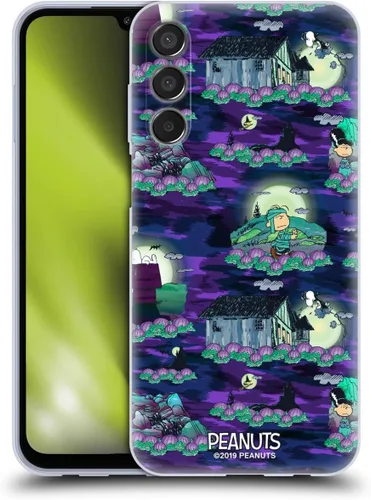 Vista 45 de Head Case Designs Funda de gel Spooktacular con licencia oficial de Peanuts Linus y Snoopy [protección de grado militar] compatible con Google Pixel