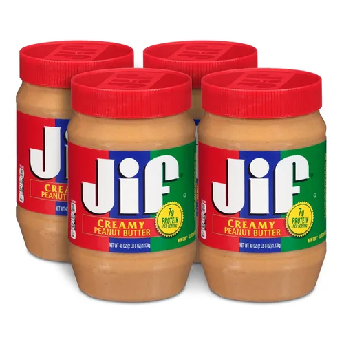 Vista 9 de Jif - Mantequilla de maní cremosa, 28 onzas (paquete de 10)