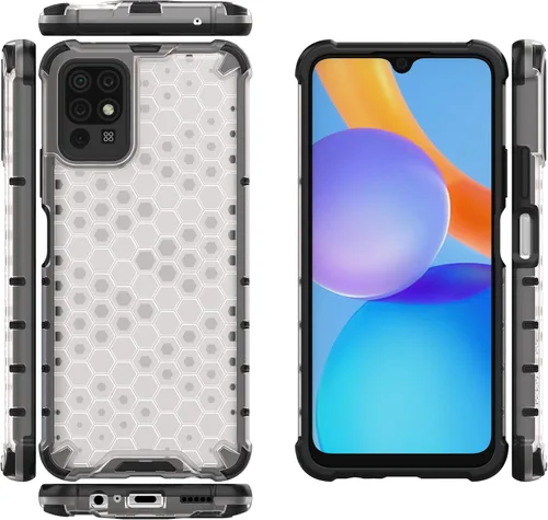 Vista 9 de Funda para Honor Magic3 5G, funda para Honor Magic3 5G Case 2 en 1 Funda para teléfono Negro