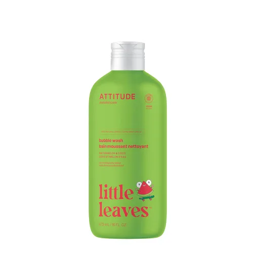 Vista 8 de ATTITUDE Bubble Wash para niños, champú para el cabello y jabón corporal, verificado por EWG, a base de plantas y minerales, vegano, arándano, 16
