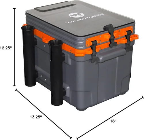 Vista 7 de Wilderness Systems - Caja para kayak, 4 soportes de caña, almacenamiento para kayak, se adapta a la mayoría de kayaks