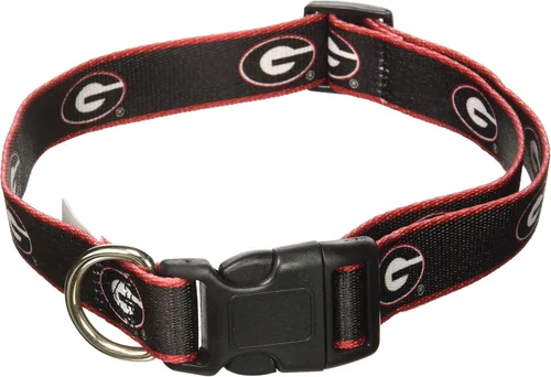 Vista 27 de Collar de perro de NCAA. PREMIUM cuello ajustable Collar de perros – Fútbol/Baloncesto para perros & gatos. Durable Collar de mascota de deportes