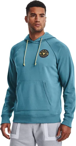Vista 2 de Under Armour Sudadera con capucha de felpa pesada Project Rock para hombre