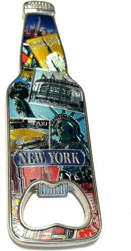 Vista 8 de Sureg States - Imán abrebotellas con imán retro en forma de coleccionable, diseño de Washington DC, multicolor