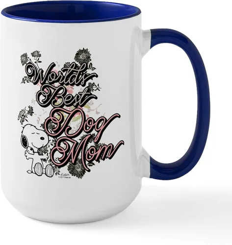 Vista 181 de CafePress SNOOPY Joe Cool - Taza de café de cerámica (15.0 fl oz)