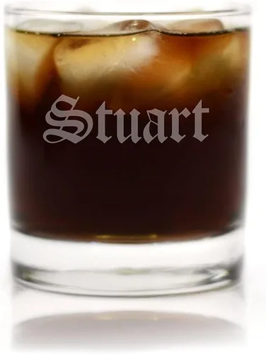 Vista 5 de Vaso de cóctel personalizado grabado con tu texto personalizado
