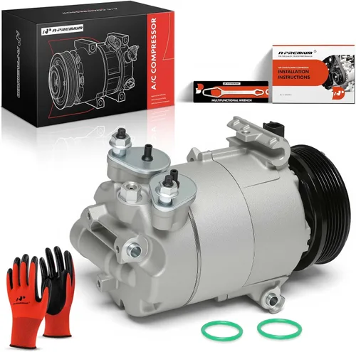 Vista 10 de A-Premium Compresor A/C con embrague compatible con Land Rover Discovery Sport 2015-2017 2.0L, Range Rover Evoque 2016-2019 2.0L