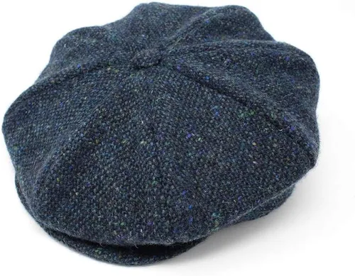 Vista 2 de Hanna Hats Gorra Donegal Tweed de 8 piezas para hombre