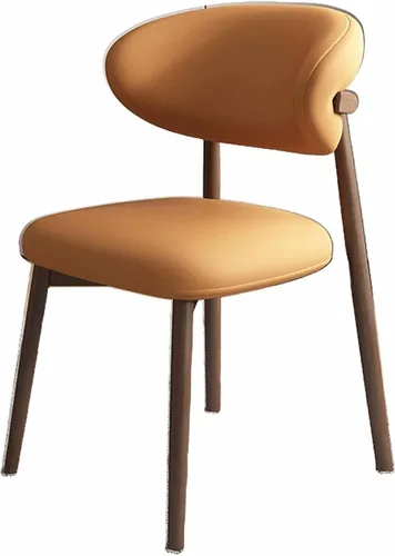 Vista 10 de Solid Wood Dining Chairs Kitchen Chairs Set of 2 Mid Century Modern Dining Chairss with Wooden Frame and Upholstered, Armless, Cafe Casual Chairss