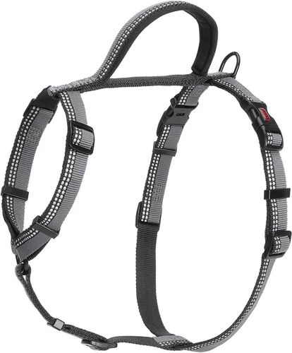 Vista 12 de Halti Arnés para pasear perros Talla XS, Negro Ideal para paseos de Negro/Gris