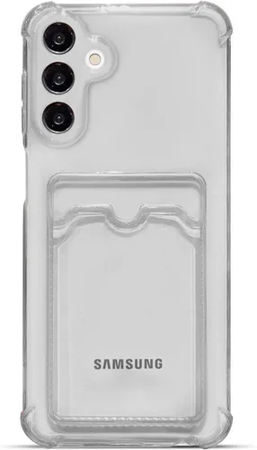 Vista 41 de Tuokiou para Samsung Galaxy A16 Funda, Fundas Protectoras Transparentes con Ranura para Tarjetas, Funda Cartera de TPU Suave Ajuste Delgado