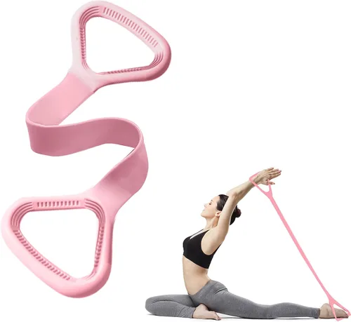 Vista 9 de Resistance Bands, Figure 8 Fitness Resistance Bands with Handles, arm Bands for Workout