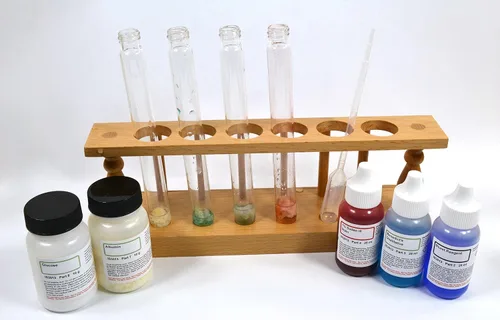 Vista 2 de ALDON Kit de química de alimentos para pruebas científicas innovadoras (material para 15 grupos de estudiantes)