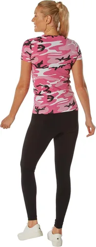 Vista 2 de Rothco Camiseta de manga larga con cuello en V para mujer