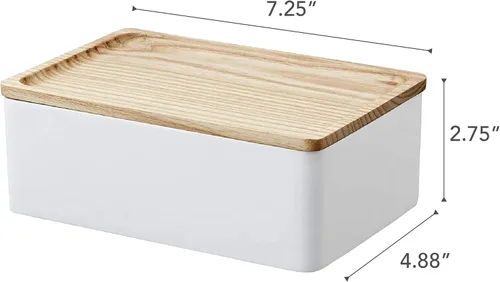 Vista 8 de Yamazaki Caja de accesorios Home Polystone Organizador de joyas, tamaño único, ceniza