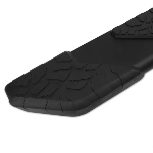 Vista 3 de Raptor Series Estribos de 5 pulgadas de aluminio negro compatible con Crew Cab 15-26 F-150 17-26 F-260/F-350 Super Duty