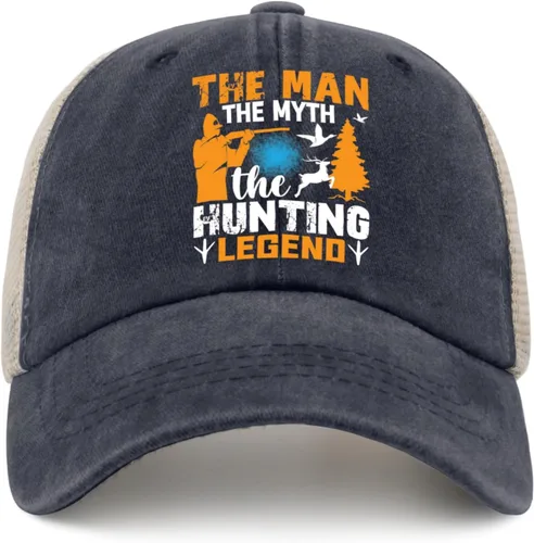 Vista 9 de Man Myth Legend Hunter Sombrero de golf Sombreros y gorras para mujer Azul púrpura 04 Sombrero para correr Hombres Regalos para mujeres Sombreros
