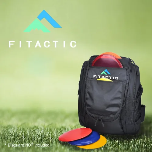 Vista 4 de Luxury Frisbee Disc Golf Bag Backpack (Capacity: 25-30 Discs)