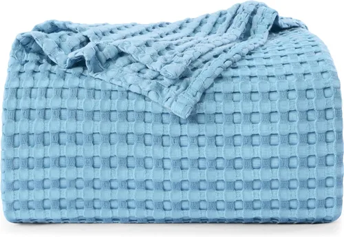 Vista 19 de Utopia Bedding Manta de gofre 100% algodón, tamaño individual, color negro, 90 x 72 pulgadas