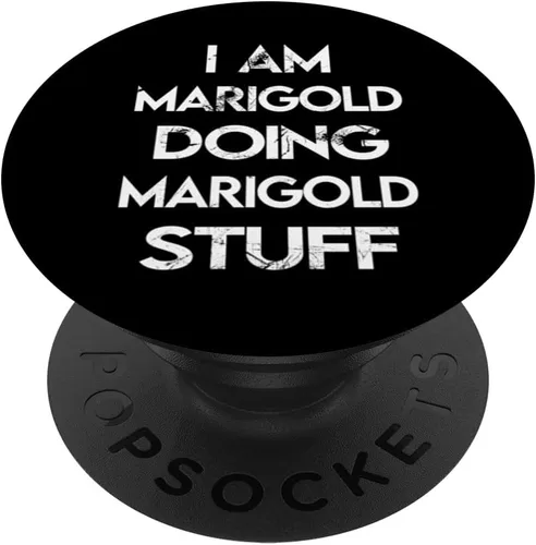 Vista 6 de I Am Marigold Doing Marigold Stuff PopSockets MagSafe PopGrip for iPhone